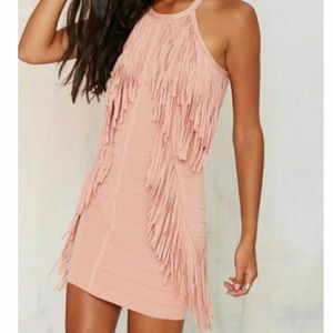 🎀EUC Endless Rose fringed bandage dress.🎀